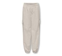 Pantaloni cargo da bambina Only Kogecho Parachute Beige 11 anni