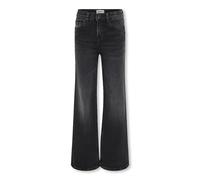 KIDS ONLY Kogjuicy Life Wide Leg DNM Dcc369 Noos Pantaloni, Nero delavé, 164 Bambina