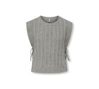 Kids Only - Kogkatia Life O-Neck Vest Knt Grigio - Abbigliamento 7 - 8A Grigio
