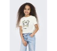 Kids Only - Kogkita Life Sylvia S/S Girl Top Cs Jrs 15314390 Bianco - Abbigliamento 13 - 14A Bianco