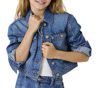 KIDS ONLY Koglumi LS Jacket DNM Pim Noos, Medium Blue Denim, Numeric_140, Media Blu Denim, Numeric_140