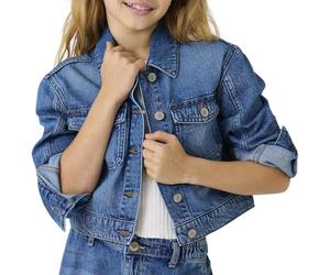 KIDS ONLY Koglumi LS Jacket DNM Pim Noos, Medium Blue Denim, Numeric_164, Media Blu Denim, Numeric_164