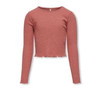 Kids Only - Kognella L/S O-Neck Top Cs Jrs Rosso - Abbigliamento 5 - 6A Rosso