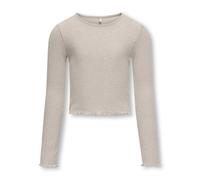 Kids Only - Kognella L/S O-Neck Top Jrs Noos Beige - Abbigliamento 9 - 10A Beige