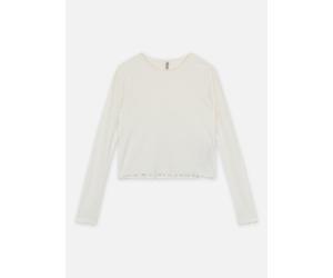 Kids Only - Kognella L/S O-Neck Top Jrs Noos Bianco - Abbigliamento 7A - 8A Bianco