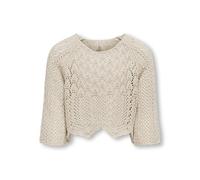 Kids Only Kognola Life Knt Noos-Pullover a 3/4, Pumice Stone, 158-164 Donna