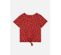 Kids Only - Kogpalma Knot S/S Top Ptm Rosso - Abbigliamento 7A Rosso