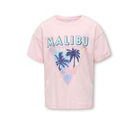 Kids Only - Kogruth Life S/S Loose Printed Tee Jrs 15347324 Rosa - Abbigliamento 7 - 8A Rosa