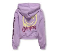 Kids Only - Kogsmile Life L/S Hood Ub Swt Noos 15340148 Viola - Abbigliamento 7 - 8A Viola
