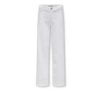 KIDS ONLY Kogsylvie Clean Wide Leg White Pim Noos, Bianco, 11 Anni