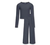 Kids Only Pant Kognella LS-Set Top e Pantaloni Jrs, Ombre Blu, 12 Anni Donna