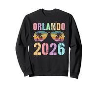 Kids Orlando 2026 Vacation Surfing Trip Tutte Le Ragazze Sorelle Felpa