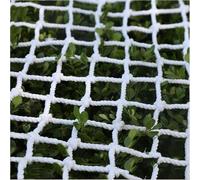 Kids Outdoor Climbing Net White Mesh Garden Protective Nets Plant Fence Rope Netting Protection Net(5x6m(16x20ft))