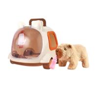Kids Pet Care Play Set, Electric Simulation Plush Toy, Robot Dog Cat Rabbit