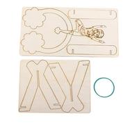 Kids Physics Learning Toy Balance Set STEM Athleters Cerca Kit Scientifico STEM Pedagogia Atleti Cerca Sperimento