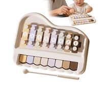 Kids Piano Xylophone - Interactive 8 Key Keyboard, Multicolored Musical Game Toy, Durable Child Safe Material, School Classroom Home Use, Indoor Outdoor Party Playtime, Early Learning Music Activity
