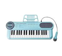 Kids Pianoforte Keyboard Giocattoli, Regolabile Microfono Game, 18 pollici Electric Piano with Fun Features, Music Strumento with Learning Function, Family Entertainment Creative Design Musical