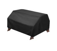 Kids Picnic Table Cover, Sand Water Activity Protector, Tear-Resistant Windproof Shield, Adjustable Fit Waterproof Fabric, 1 Piece Black, for Kindergarten Patio Garden Outdoor Play