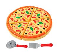 Kids Pizza Playset - ingannare Food Cutting Toy, set da cucina interattiva, gioco di ruolo per pizza giocattolo | regalo per bambini imparare a imparare la coordinazione degli occhi delle mani, giochi