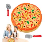 Kids Pizza Playset - Set Di Giocattoli Da Forno Con Pizza Cutter | Punti Per Set Da Cucina Del Cibo | Percezione Educativa, Finta Giocattolo Giocattolo Giocattolo Da Picnic Per Le Ragazze Dei Ragazzi
