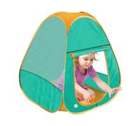 Kids Play Tent, Pop-Up Tent, Sensory Corner, Mesh Folding Design with Pretend Plays Area for Playroom, Garden, Backyard, Camping, Classroom, 33.86x30.71x30.71 inches