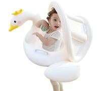 Kids Pool Float, gonfiabile Floating Pool Canopy, sicuro pieghevole Swimming Ring Adult, comodo e facile da stare, ottimo per laghi, fiver, backyards, famiglie feste