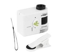 Kids Portable Microscope, Science Toys 80X Microscope, 2.17x1.1x1.57 Inches Educational Microbiology Lab Toy with LED Light, STEM Learning Microscopes for Boys Girls Garden Study and Camping Use