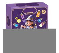 Kids Potion Kits, Magic Witch Bottle Craft Set, Interactive Educational Toy, with Mixing, Halloween Activity for Christmas, Birthday, Halloween Parties, or Everyday Indoor Fun Use