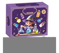 Kids Potion Kits, Magic Witch Bottles Craft Set, Interactive Learning Toy, Sensory STEM Activity, Ideal for Halloween, Preschool, Boys, Girls, Toddler, Home, Classroom and Indoor Play