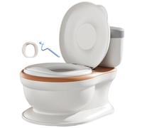 Kids Potty Training Toilet | Kids Bathroom Training Aid | Easy Clean Kids Toilet | Realistic Children's Toilet, All-Around Safety Potty's Tool, Durevole Potty Training WC, Splashproof Potty for To To