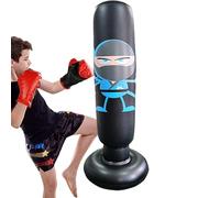 Kids Punching Bag - 65inchkids Boxing Bag, Stable Inflatable Boxing Bags, For Boys And Girls Practicing Karate,