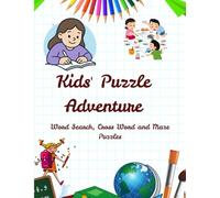 Kids' Puzzle Adventure: Word Search, Cross Word and Maze Puzzles