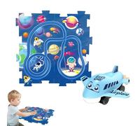 Kids Puzzle Race Track, giocattolo per binari per auto puzzle,Play track puzzle set di auto - Giochi di veicoli da gara, a terra dei veicoli ferroviari, giocattoli educativi per bambini di 3 anni