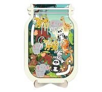 Kids Reward Jar - Bocale Récompense Éducatif | Thème Animaux | Classe Système Motivation Pour Maison, Élève, Bébé Enseignant Parent Et Enseignant, Abitudes Positives, Coucher