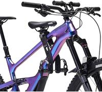 Kids Ride Shotgun - 2.0 MTB Front Kindersitz/Lenker Combo Set - Seggiolino per bicicletta One Size nero