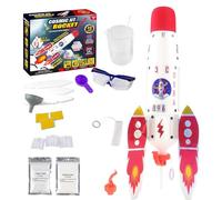 Kids Rocket, Space Rocket Kid Educational Toy, STEM Science Kit for Boys and Girls, Interactive Preschool Learning Attivities to Explore, Discover, Build Fine Motor Skills, Multicolor