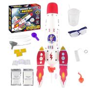 Kids Rocket, Spaceship STEM Toys, Interactive Building Sets, Science Kit for Preschool Learning, Develop Fine Motor Skills, Educational Activities for Children, Physics Discovery Tool