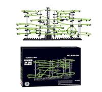 Kids Roller Coaster | Marble Maze Game Marble Roller Coaster Kit | Marble Coaster Run with Motor Set Building Science Toys for Childrens Teenagers Adults Entusiasts Friends Birthday New Year