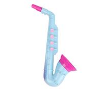 Kids Saxophone Toy - Realistic Music Simulation, Instrument Fun Size with Easy Play Design for Early Music Education Material with Safe Mouthpiece for Comfortable Use Mini Saxophone Toy