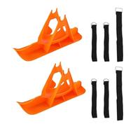 Kids Scooter Snow Sledge, Ciclismo e Skiing Sled Attachment, Winter Sledge Board for Golf Push Cart, Funny Snow Sledge Board for Kids & Family Winter Adventures,Cycling Skiing Sled,