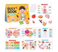Kids Sensory Activity Workbook Interactive Preschool Learning