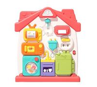 Kids Sensory Board | Consiglio di attività di apprendimento precoce | Giocattolo di sviluppo in plastica ABS con più attività per la pratica delle competenze motorie (richiede 3 batterie AA)