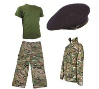 Kids Set Uniforme Militare MTP MultiCam Camo HMTC 9 + Berretto Tutte le Taglie