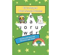 Kid's Shaped Word Search Puzzle Book