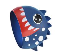 Kids Shark Swim Cap - Fun Silicone Waterproof Design | Long Hair Bathing Hat Non Slip Stretchable | for Boys Girls Children Beach Pool Outdoor Sports Comfortable Keep Hair Dry