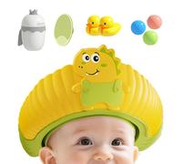 Kids Shower Hat - Adjustable Shampoo Visor, Bath Protection Set
