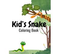 Kid's Snake Coloring Book