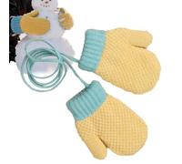 Kids Snow Gloves | Cold Weather Protection,Snow Play Protection Kids Plush Gloves - for 1-3 Years Old Girls Baby Preschoolers Yard Garden Snowmen Making Park