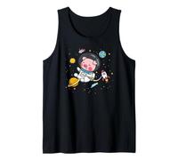 Kids Space Pig Cute Show Pig Lover Canotta