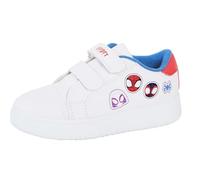 Kids Spidey and His Amazing Friends Scarpe da ginnastica per ragazzi e ragazze, bianche, facili da indossare, casual, scarpe da corsa, bianco, 25 EU